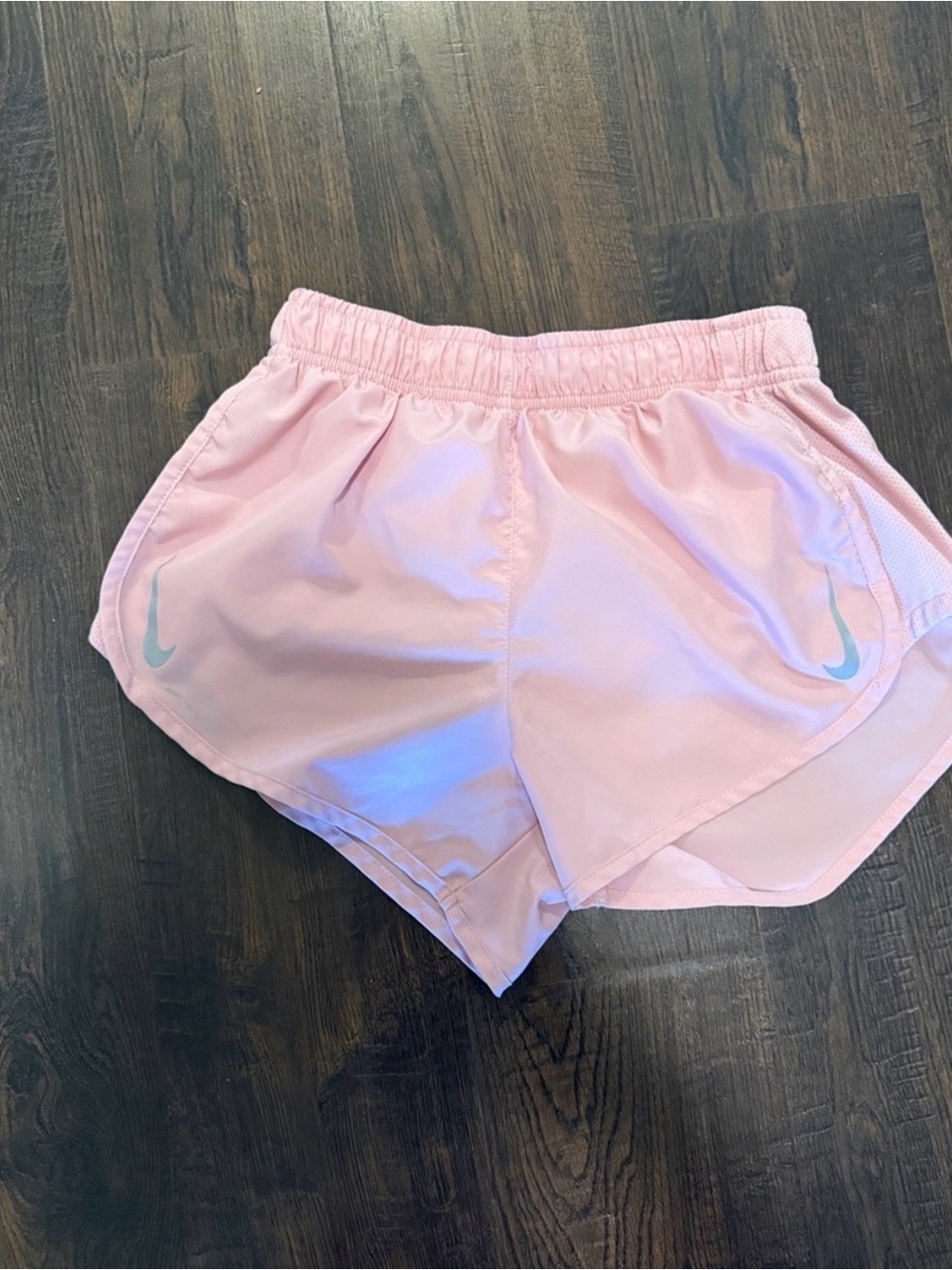 Nike Women's Light Pink Athletic Running Shorts